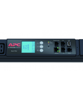 APC Rack PDU 2G, Metered, ZeroU, 22.0kW(32A) 17.3kW(24A), nr 2
