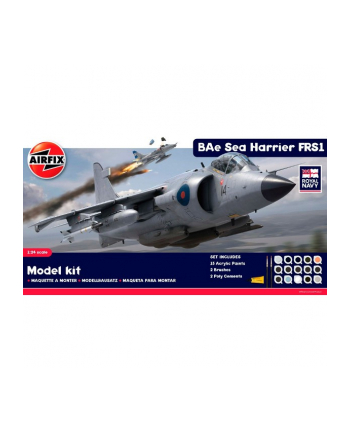 AIRFIX Sea Harrier Frs1 Gift Set