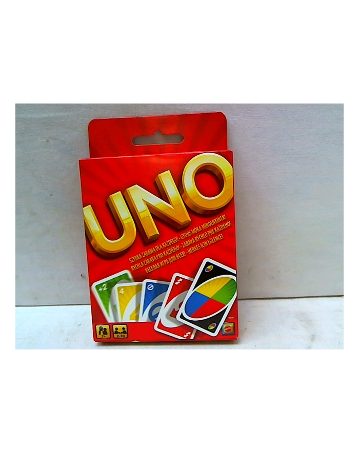 MATTEL Gra Uno główny