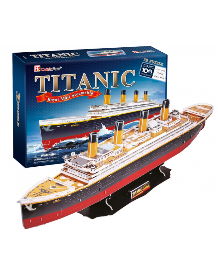 PUZZLE 3D Titanic Duży główny