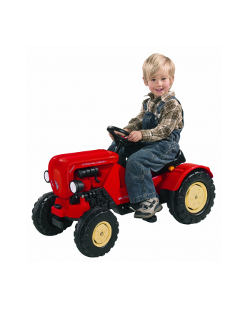 BIG Traktor Porchse czerwony
