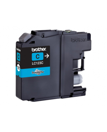 Tusz Brother LC123CBP cyan | blister | 600 str. | MFC-J4510DW