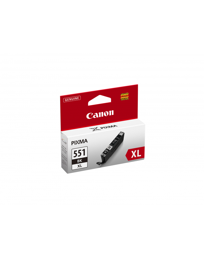 Wkład atramentowy CLI551BK XL black BLISTER with security | seria 550/551 główny