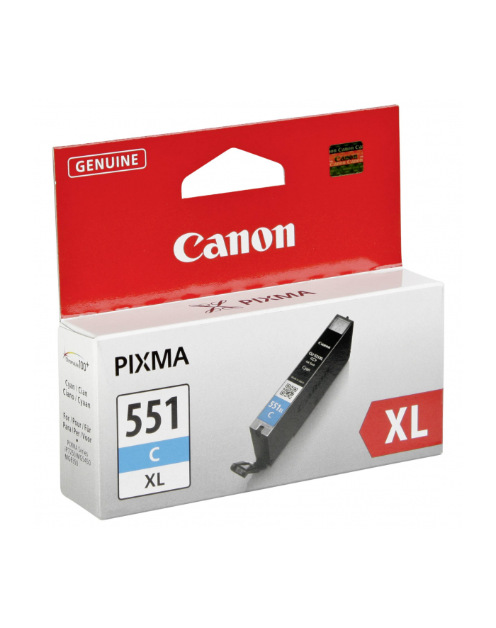 Tusz Canon CLI551C XL cyan | seria 550/551 główny