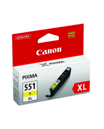 Tusz Canon CLI551Y XL yellow | seria 550/551