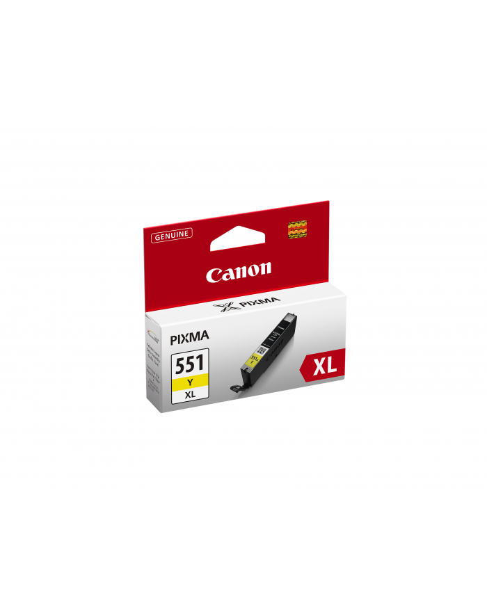 Wkład atramentowy CLI551Y XL yellow BLISTER with security | seria 550/551 główny