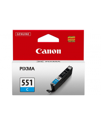 Wkład atramentowy Canon CLI551C cyan | seria 550/551