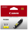 Wkład atramentowy Canon CLI551Y yellow | seria 550/551 - nr 10