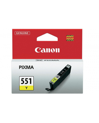 Wkład atramentowy Canon CLI551Y yellow | seria 550/551