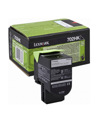 Toner Lexmark 702HK|black | zwrotny | 4000 str.| CS310dn / CS310n / CS410dn / CS