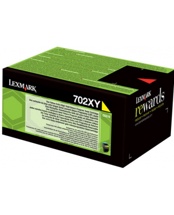 Toner Lexmark 702XY | yellow | zwrotny | 4000 str| CS510de / CS510dte