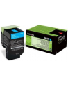 Toner Lexmark 802C |cyan | zwrotny | 1000 str.| CX310dn / CX310n / CX410de / CX4 - nr 15