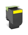 Toner Lexmark 802Y | yellow | zwrotny | 1000 str. | CX310dn / CX310n / CX410de / - nr 15