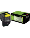 Toner Lexmark 802Y | yellow | zwrotny | 1000 str. | CX310dn / CX310n / CX410de / - nr 16