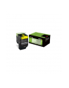 Toner Lexmark 802Y | yellow | zwrotny | 1000 str. | CX310dn / CX310n / CX410de / - nr 21