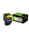 Toner Lexmark 802Y | yellow | zwrotny | 1000 str. | CX310dn / CX310n / CX410de / - nr 26