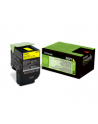 Toner Lexmark 802Y | yellow | zwrotny | 1000 str. | CX310dn / CX310n / CX410de / - nr 3