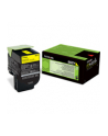 Toner Lexmark 802Y | yellow | zwrotny | 1000 str. | CX310dn / CX310n / CX410de / - nr 5