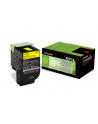 Toner Lexmark 802Y | yellow | zwrotny | 1000 str. | CX310dn / CX310n / CX410de / - nr 6