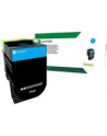 Toner Lexmark 802HC | cyan | zwrotny | 3000 str. | CX410de / CX410dte / CX410e / - nr 31