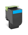 Toner Lexmark 802HC | cyan | zwrotny | 3000 str. | CX410de / CX410dte / CX410e / - nr 38