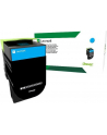 Toner Lexmark 802HC | cyan | zwrotny | 3000 str. | CX410de / CX410dte / CX410e / - nr 40