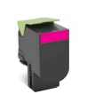 Toner Lexmark 802HM | magenta | zwrotny | 3000 str. | CX410de / CX410dte / CX410 - nr 33