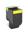 Toner Lexmark 802SY | yellow | zwrotny | 2000 str.| CX310dn / CX310n / CX410de / - nr 9