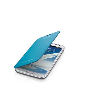 Samsung etui ''flip case'' do Galaxy Note 2, niebieskie