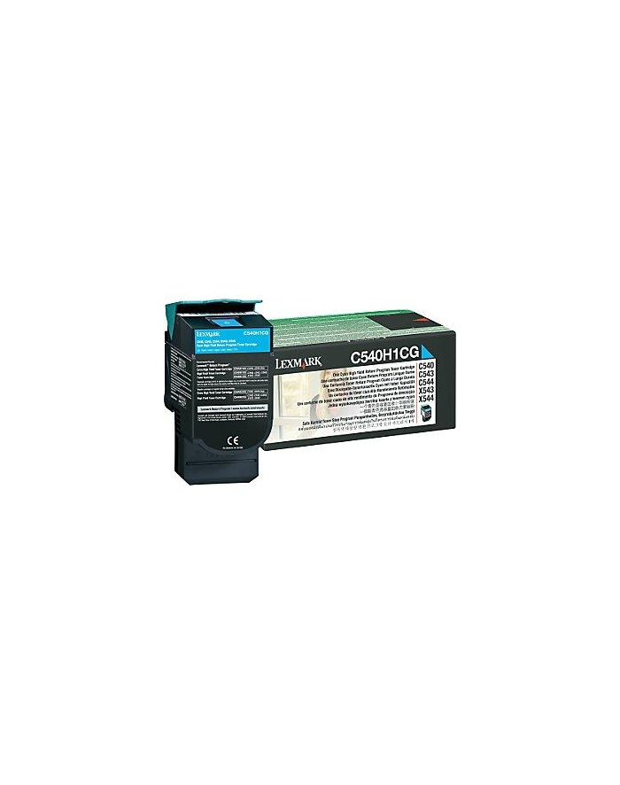 Toner Lexmark C540/X543 Cyan główny