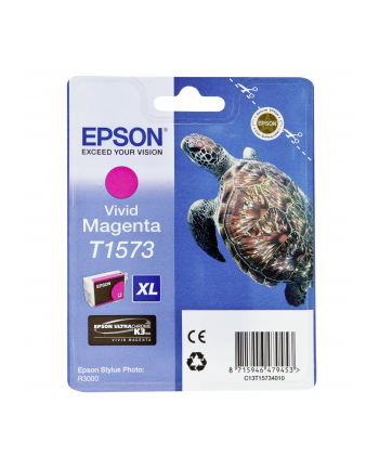 Tusz Epson T1573 Vivid Magenta| 25,9 ml | R3000