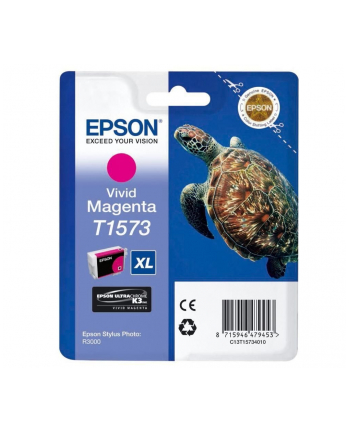 Tusz Epson T1573 Vivid Magenta| 25,9 ml | R3000