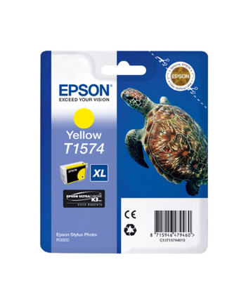 Tusz Epson T1574 Yellow| 25,9 ml | R3000
