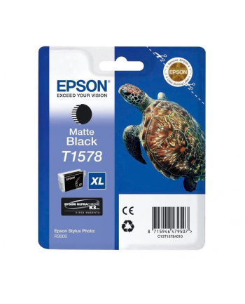 Tusz Epson T1578 Matte Black | 25,9 ml | R3000