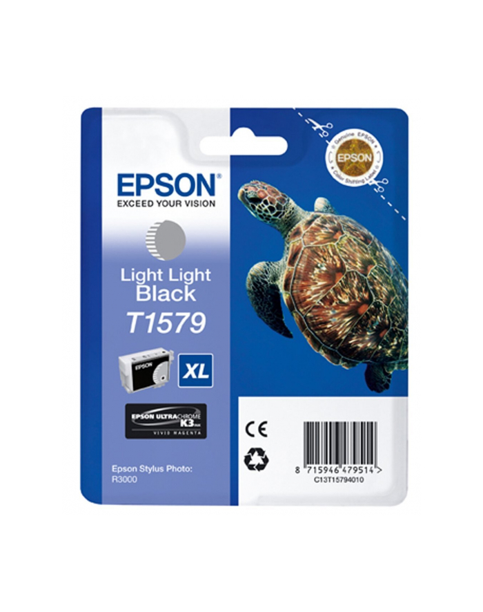 Tusz Epson T1579 Light Light black | 25,9 ml | R3000 główny