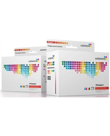 Photopack | Atramenty COLOROVO + 20 kartek papieru foto | Brother LC985