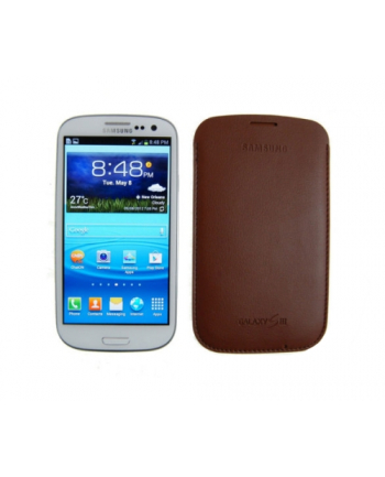 Etui I9300 Brown