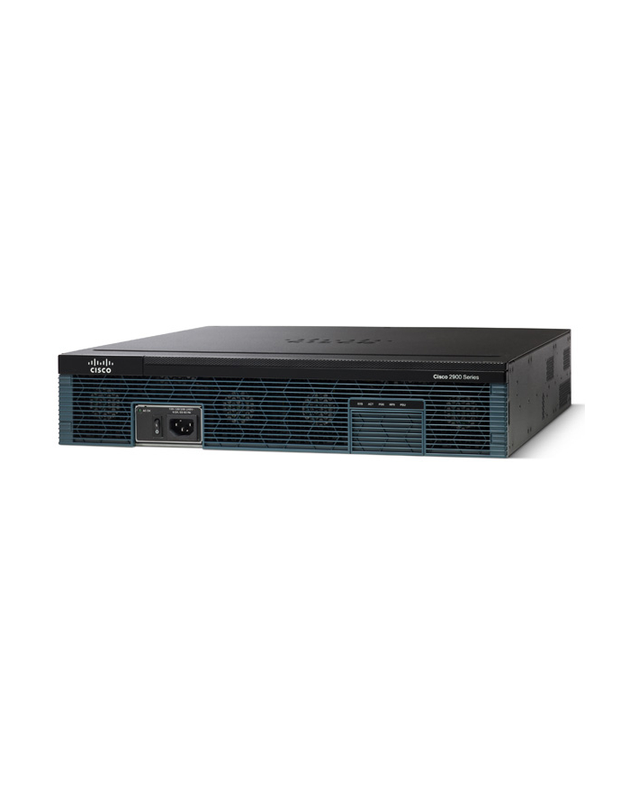 Cisco 2951 w/3 GE, 4 EHWIC, 3 DSP, 2 SM, 256MB CF/512MB DRAM, IPB SW główny