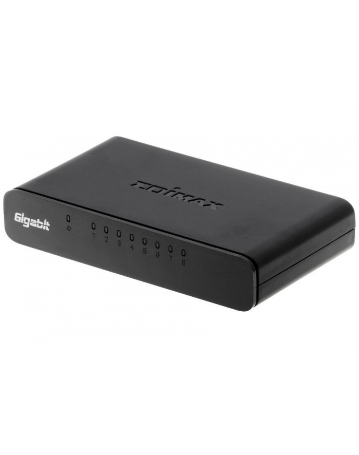 Edimax 8 Port Gigabit SOHO Switch, desktop, energy efficient 802.3az główny