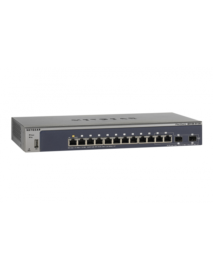 Netgear M4100-D12G 12-Port L2 Managed Gigabit Switch (GSM5212) główny