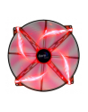 WENTYLATOR AEROCOOL MASTER RED LED - 200x200x20mm - nr 13