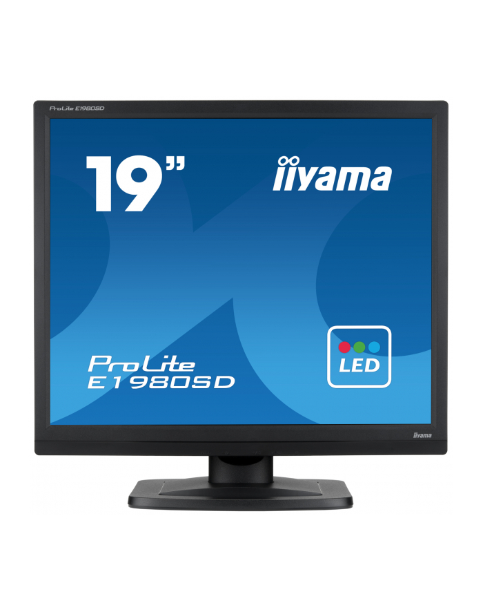 MONITOR LED IIYAMA 19  E1980SD-B1 BLACK 5:4 główny