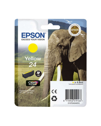 Tusz Epson T2424 yellow | 4,6 ml