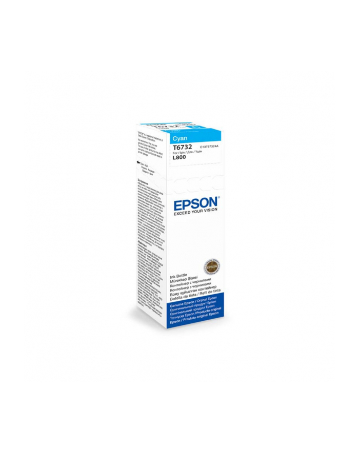 Tusz Epson T6732 cyan | 70 ml | L800 główny