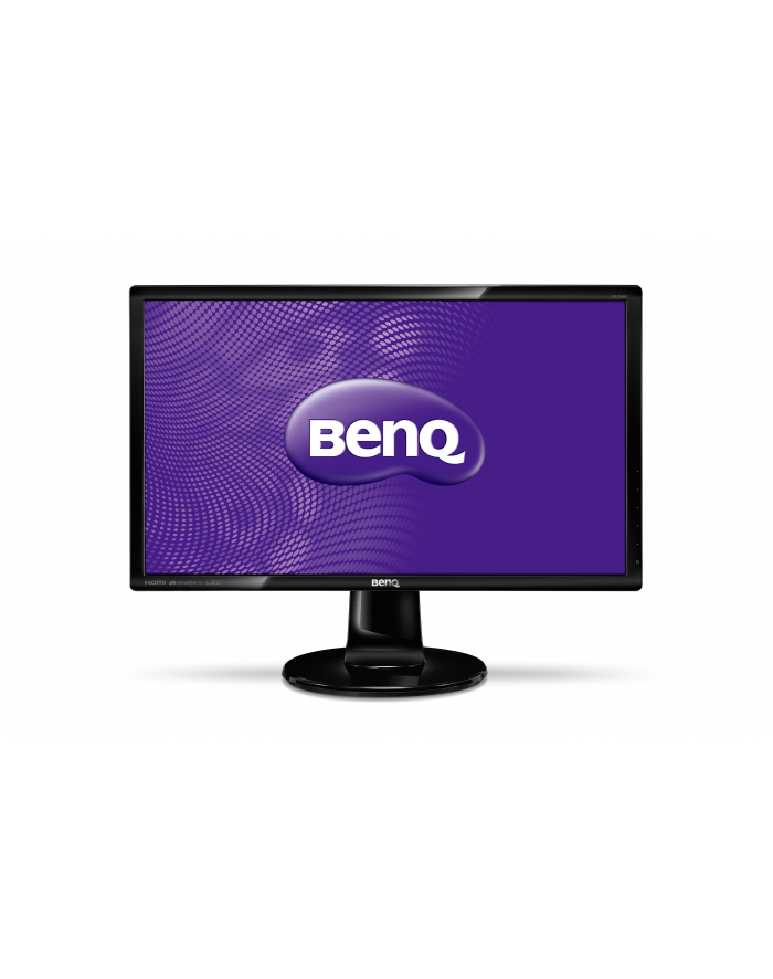 BenQ Monitor LED GL2460HM 24'' wide, Full HD, DVI, HDMI, głośniki, czarny główny