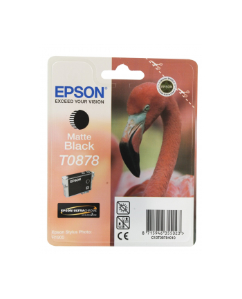 Tusz Epson T0878 black Retail Pack BLISTER | Stylus Photo R1900