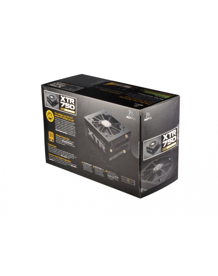 XFX Black Edition 750W Modular 120mm 80+ Gold ( Wydajność 90%/ 6 x PCI-E Connectors / 3 x Max GPU Support) główny