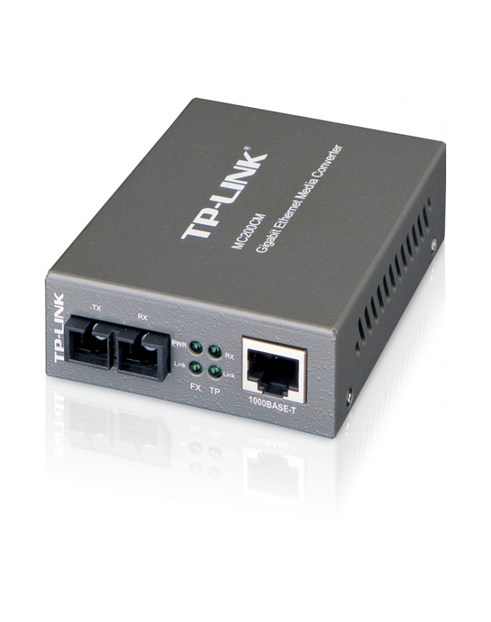 Media konwerter TP-Link MC200CM wielomodowy 1000 Mb/s 550m główny