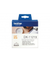 Taśma Brother ROUND PAPER 1/2'' LABEL 12MM X 12MM X 1200 - nr 16