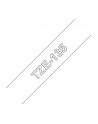 Taśma Brother 12mm WHITE ON CLEAR - nr 93